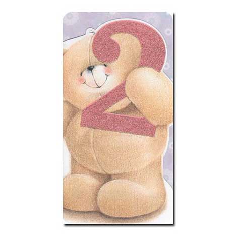 2nd Birthday Forever Friends Card